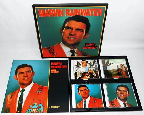 4CD Box Marvin Rainwater: Classic Recordings (Bear Family) 1992