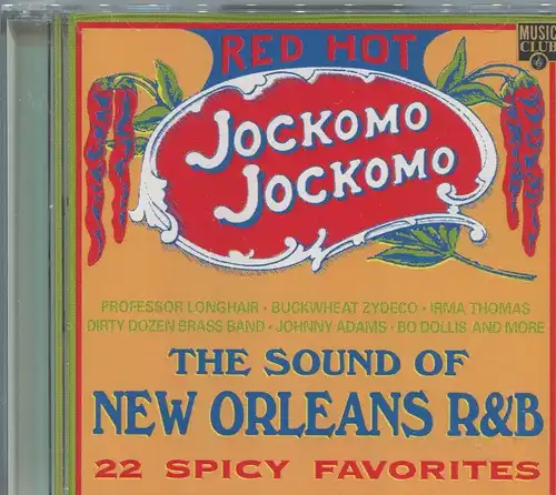 CD Red Hot Jockomo Jockomo - The Sound Of New Orleans R&B - 22 Spicy Favorites -