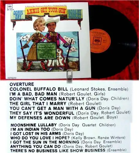 LP Doris Day Robert Goulet Annie Get Your Gun