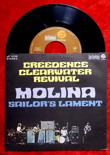 Single Creedence Clearwater Revival: Molina (Bellaphon Fantasy 18128) D