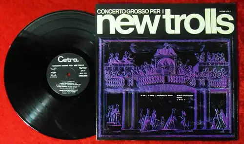 LP New Trolls: Concerto Grosso Per I (Cetra LPX 8) Italy