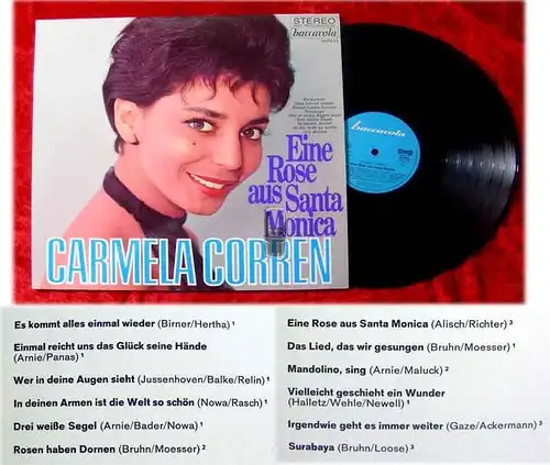 LP Carmela Corren Eine Rose aus Santa Monica