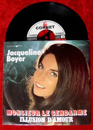 Single Jacqueline Boyer: Monsieur Le Gendarme (Cornet) D