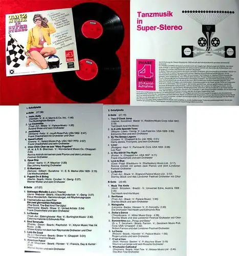 2LP Tanzmusik in Super Stereo (Decca Phase 4)
