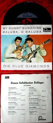 Single Blue Diamonds: My Sunny Sunshine (Fontana 266 396 TF) D 1961
