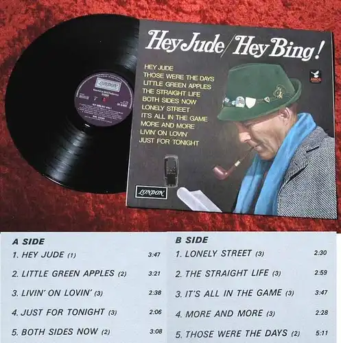 LP Bing Crosby: Hey Jude Hey Bing! (1969)