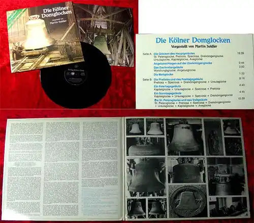 LP Die Kölner Domglocken vorgestellt von Martin Siedler (1983)