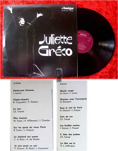 LP Juliette Greco (1967)