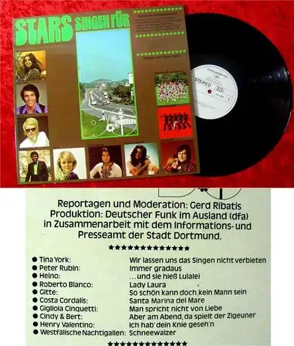 LP Stars singen für Dortmund Gigliola Cinquetti Gitte T