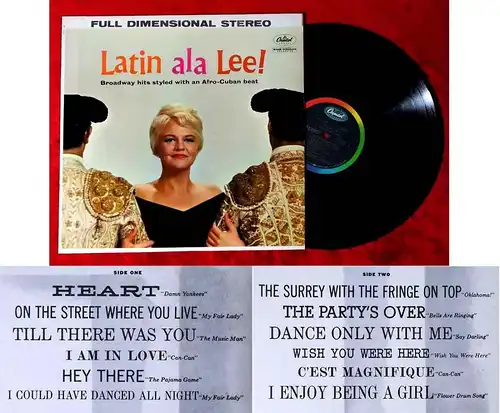 LP Peggy Lee: Latin ala Lee! (Capitol ST 1290) US