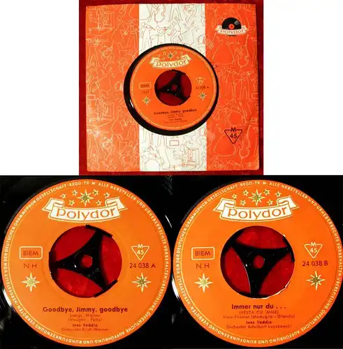 Single Ines Taddio: Goodbye Jimmy Goodbye (Polydor 24 038) D