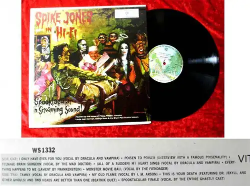 LP Spike Jones in Stereo (Warner Bros. WS 1332) US Re Issue