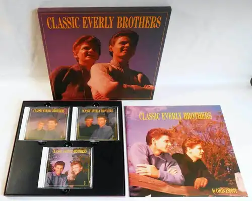 3 CD Box Everly Brothers: Classic Everly Brothers (Bear Family) 1992