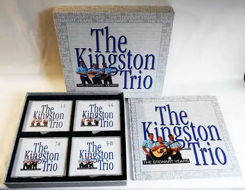 10 CD Box Kingston Trio: The Stewart Years (Bear Family) 2000