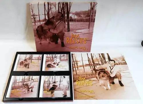 4 CD Box Jim Reeves: Radio Days Vol. 2 (Bear Family) 2001