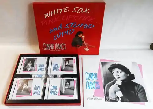 5 CD Box Connie Francis: White Sox, Pink Lipstick & Stupid... (Bear Family) 1993
