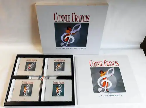 5 CD Box Connie Francis: Laß mir meine bunten Träume (Bear Family) 1994