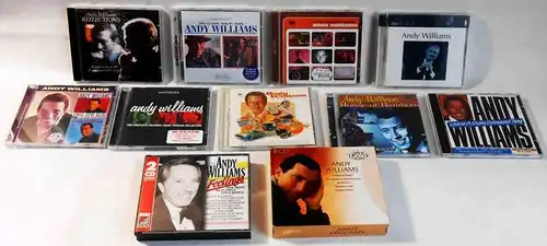 14 CD´s ANDY WILLIAMS  - Sammlung -