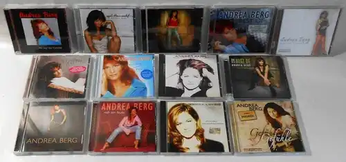 13 CD´s ANDREA BERG  - Sammlung -