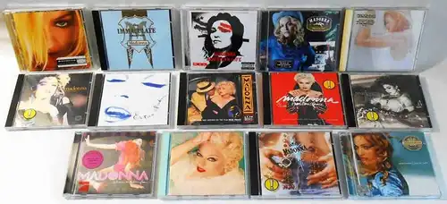 14 CD´s MADONNA  - Sammlung -