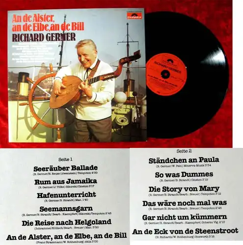 LP Richard Germer: An de Alster, an de Elbe, an de Bill (Polydor 2416 197) D 79