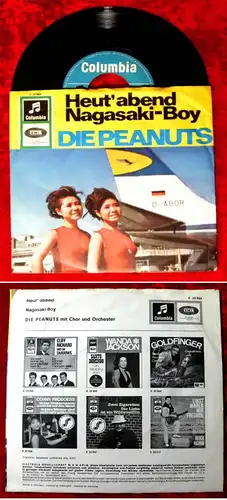 Single Peanuts: Heut´abend (Columbia C 22 963) D 1965