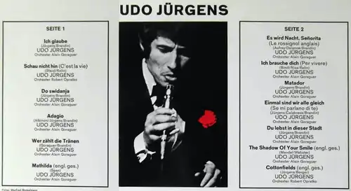 LP Udo Jürgens (Ariola H 065) Deutscher Schallplattenclub
