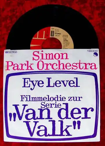 Single Simon Park Orchestra: Van der Valk Thema Eye Level (TV) (EMI 006-94 841)