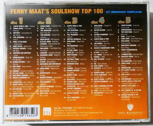 7 CD Ferry Maat´s Soul Show Classics Vol. 1 & 2 - 35th Anniversary Collection