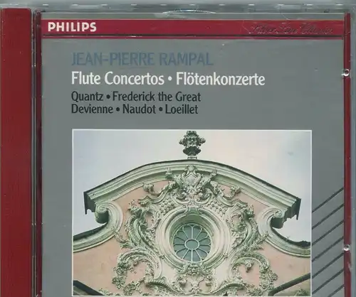 CD Jean Pierre Rampal: Flute Concertos (Philips)
