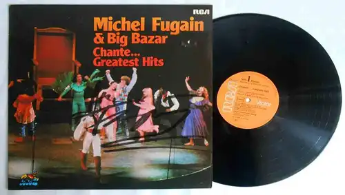 LP Michel Fugain & Le Big Bazar: Chante...Greatest Hits (RCA PPL-1-8070) D 1976