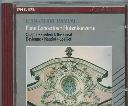 CD Jean Pierre Rampal: Flute Concertos (Philips) 