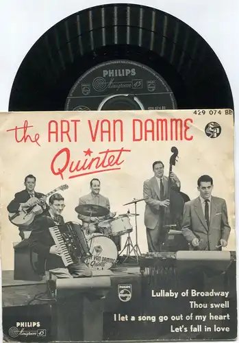EP Art van Damme Quintet (Philips 429 074 BE) NL