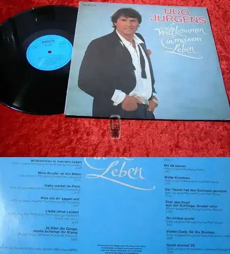 LP Udo Jürgens: Willkommen im Leben (Amiga)