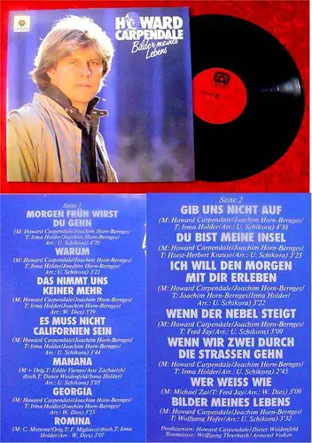 LP Howard Carpendale: Bilder meines Lebens