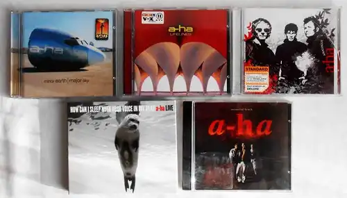 5 CD´s  von A-ha  - Sammlung -