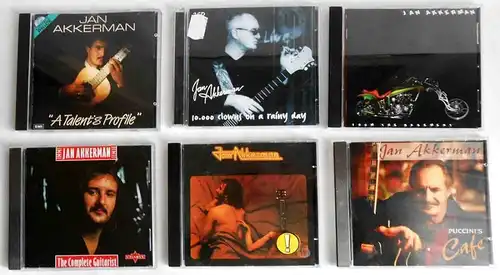 8 CD´s  von Jan Akkerman  - Sammlung -