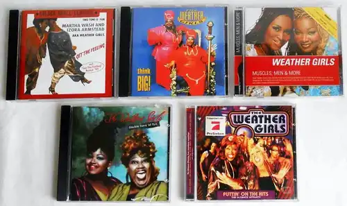 6 CD´s  von Weather Girls  - Sammlung -