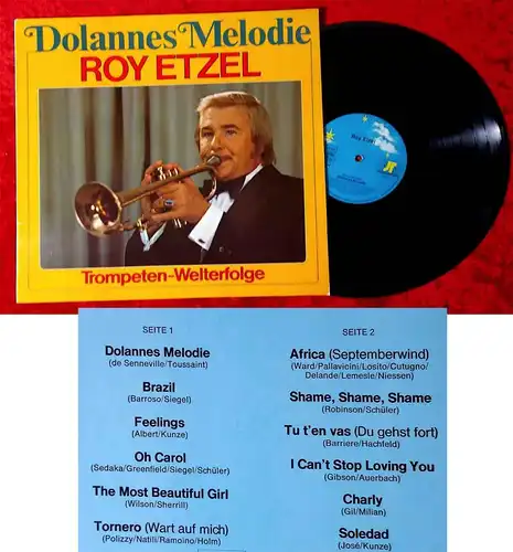 LP Roy Etzel: Dolannes Melodie (Jupiter 64 884) Clubsonderauflage D 1975