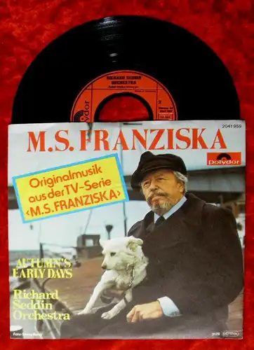 Single Richard Seddin Orchestra: M.S. Franziska (TV Serie) Polydor 2041 959 (D)