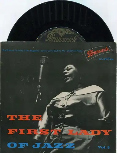 EP Ella Fitzgerald: First Lady of Jazz (Brunswick 10 149 EPB) D 1962