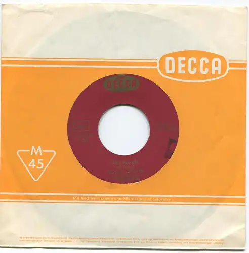 Single Tommy Steele: Hit Record (Decca DL 25 079) D