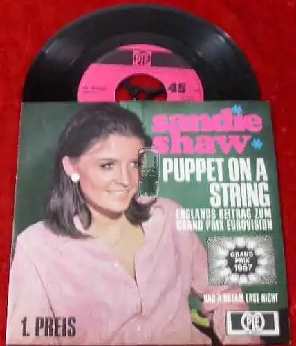 Single Sandie Shaw: Puppet on a string (1967)