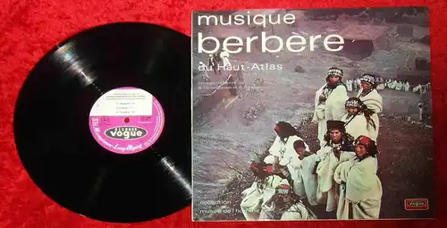 LP Musique Berbère du Haut-Atlas - Berber Music (Vogue LD 786) F 1971