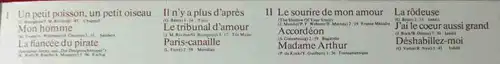 LP Juliette Greco und ihre großen Erfolge (Fontana 6444 022) D