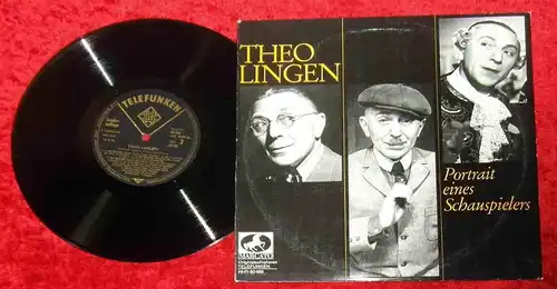 25cm LP Theo Lingen: Portrait eines Schauspielers (Marcato P 10) D 1964