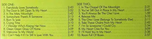 LP DEAN MARTIN: Everybody Loves Somebody - 20 Love Songs (Laser 26024) NL
