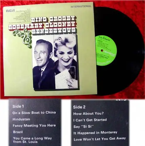 LP Bing Crosby & Rosemary Clooney: Rendezvous