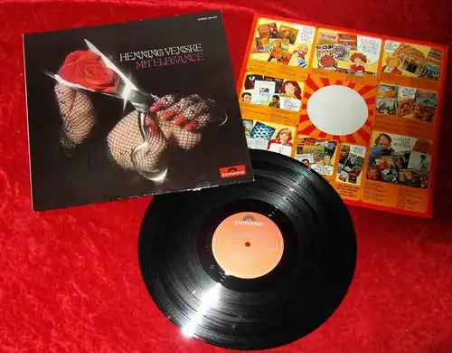 LP Henning Venske: Mit Elegance (Polydor 2371 577) D 1975