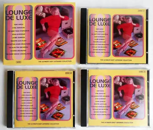 3CD Box Lounge De Luxe - The Ultimate Easy Listening Collection (Castle) 1999
